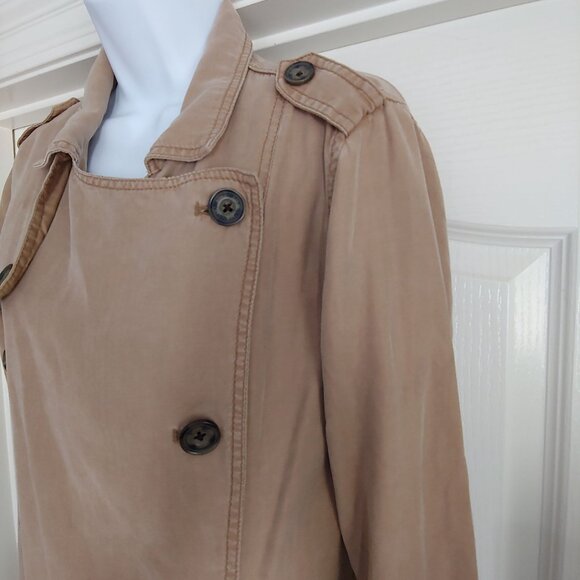 Abercrombie & Fitch Asymmetrical Loose Fit Fall Layering Jacket S - Picture 5 of 16